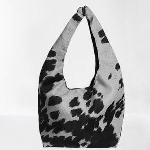 Custom Handmade Cow Print Bag